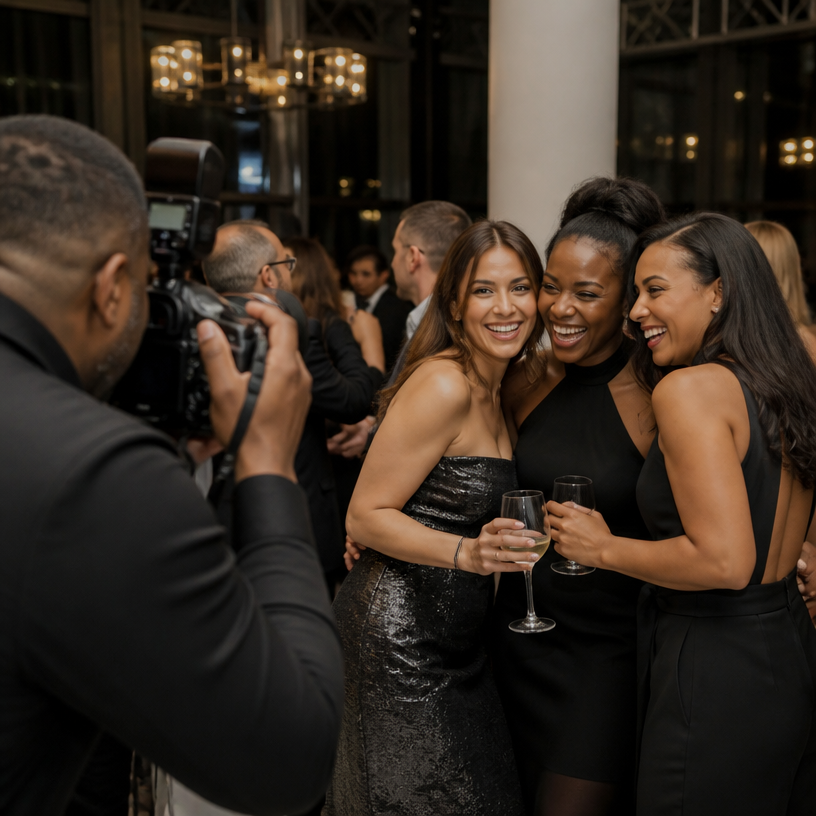 Private Party Photography capturing joyful moments at a lively private event in New York City